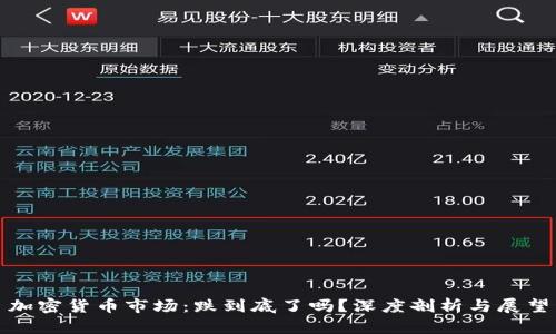 加密货币市场：跌到底了吗？深度剖析与展望