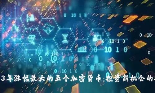 2023年涨幅最大的五个加密货币：投资新机会的探讨